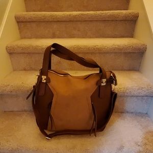 Handbag with shoulder strap